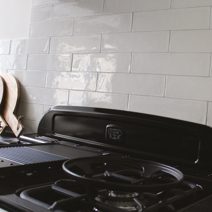 CeraVision Cementum White Zijdeglans Handvorm 13x39