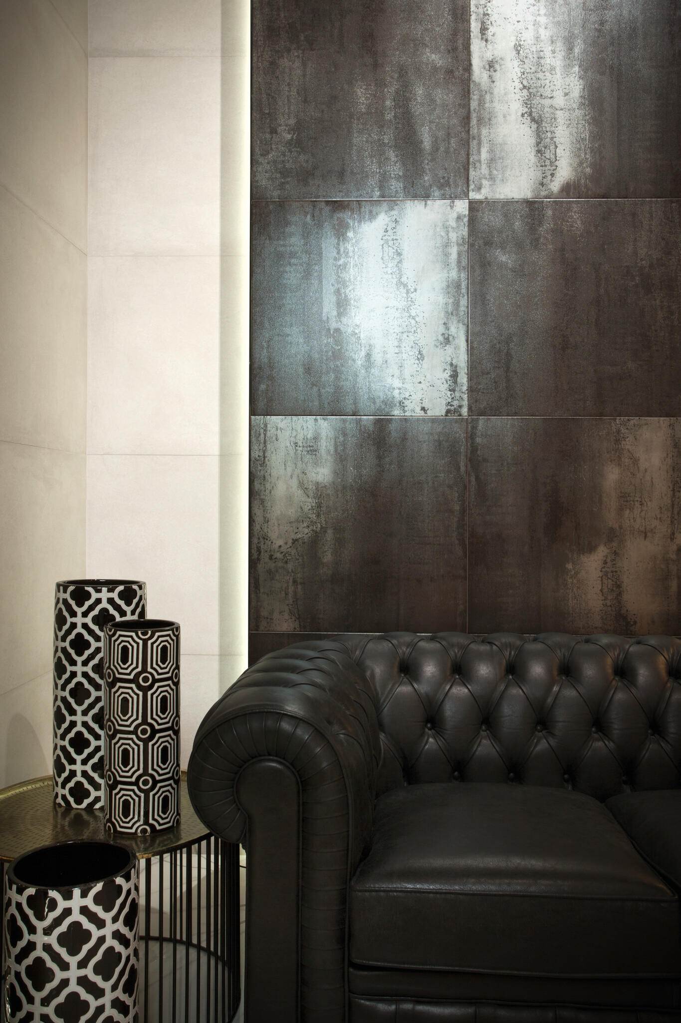 CeraVision Corten B Black Mat 60x60 Rett