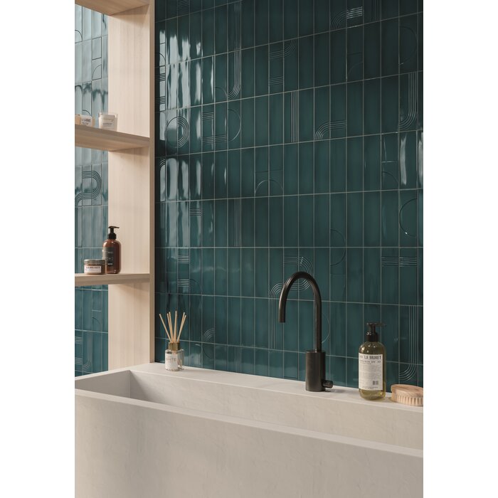 CeraVision Glow Midnight Blue Decor Glans 5,2x16