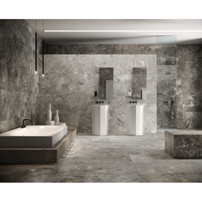 CeraVision Mun Dark Mat 59,5x59,5 Rett