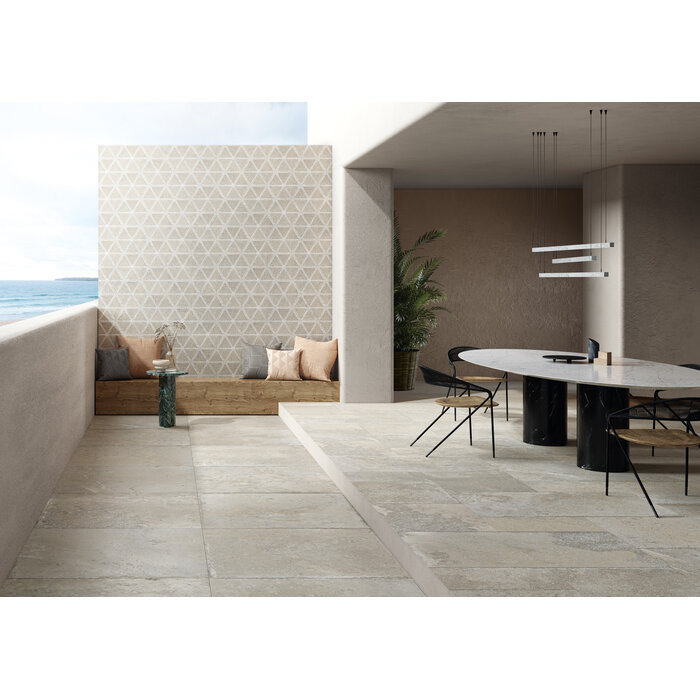 CeraVision Signature Stone Beige Mat 89,7x89,7 Rett