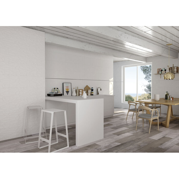 CeraVision Glaciar Wit Mat 30x60 Rett