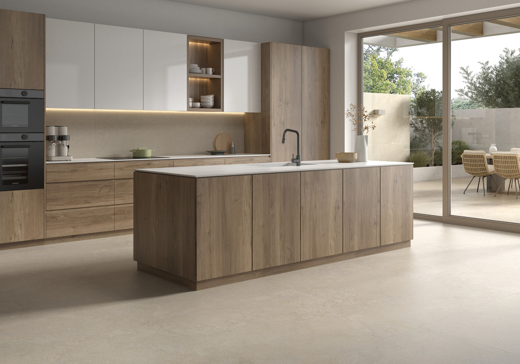 CeraVision Dorset Linen Mat 120x120 Rett