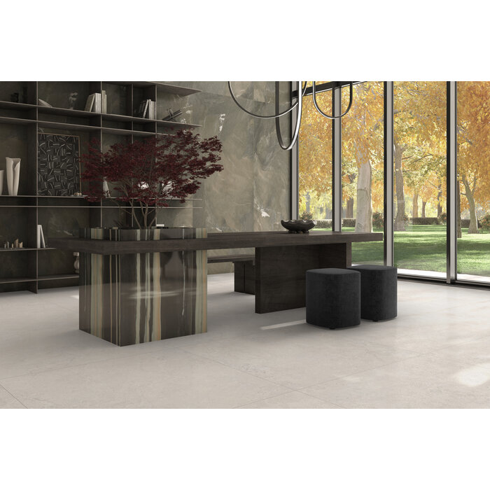 CeraVision Dorset White Mat 120x120 Rett