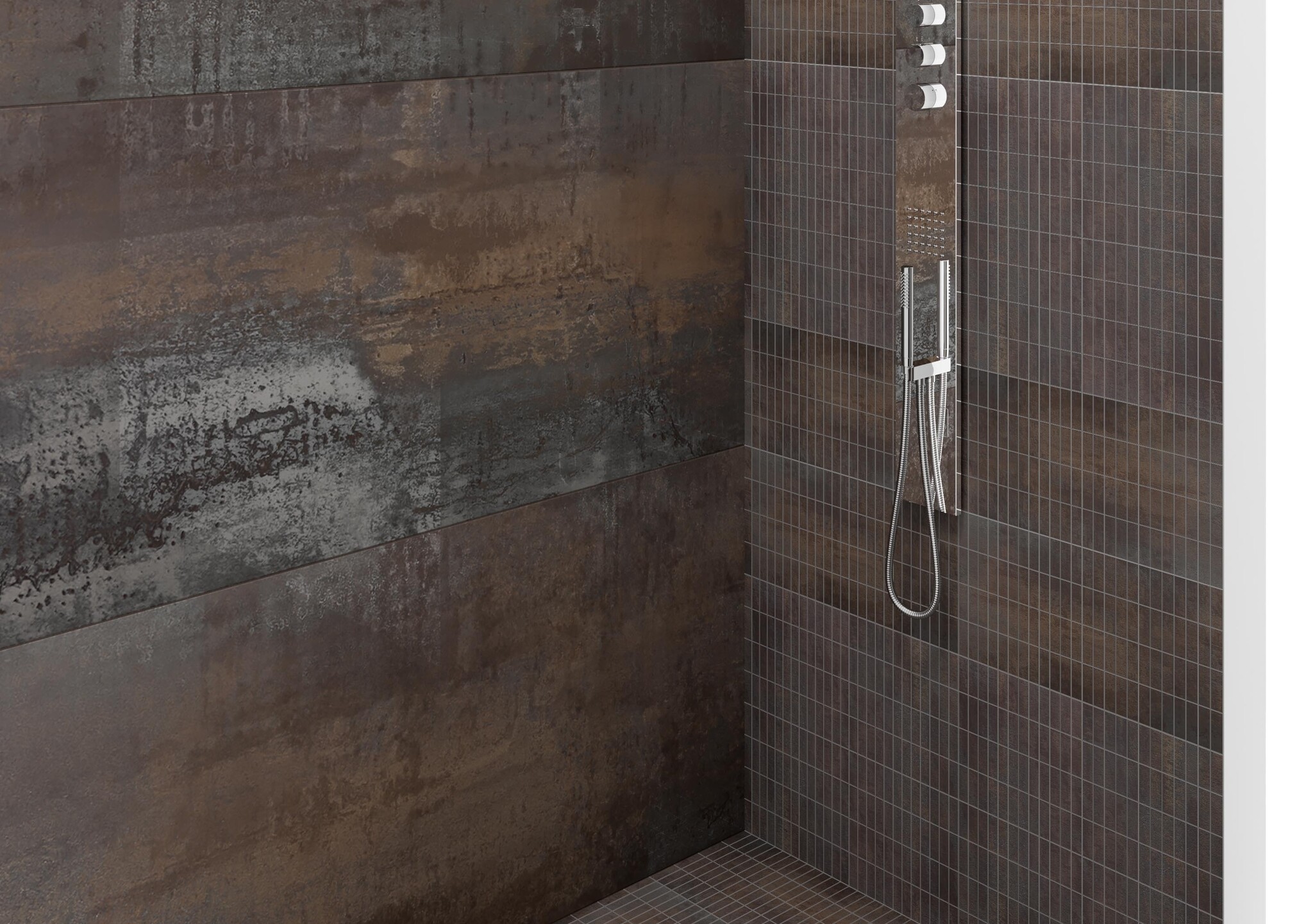 CeraVision Corten A Bronce Mat 60x120 Rett