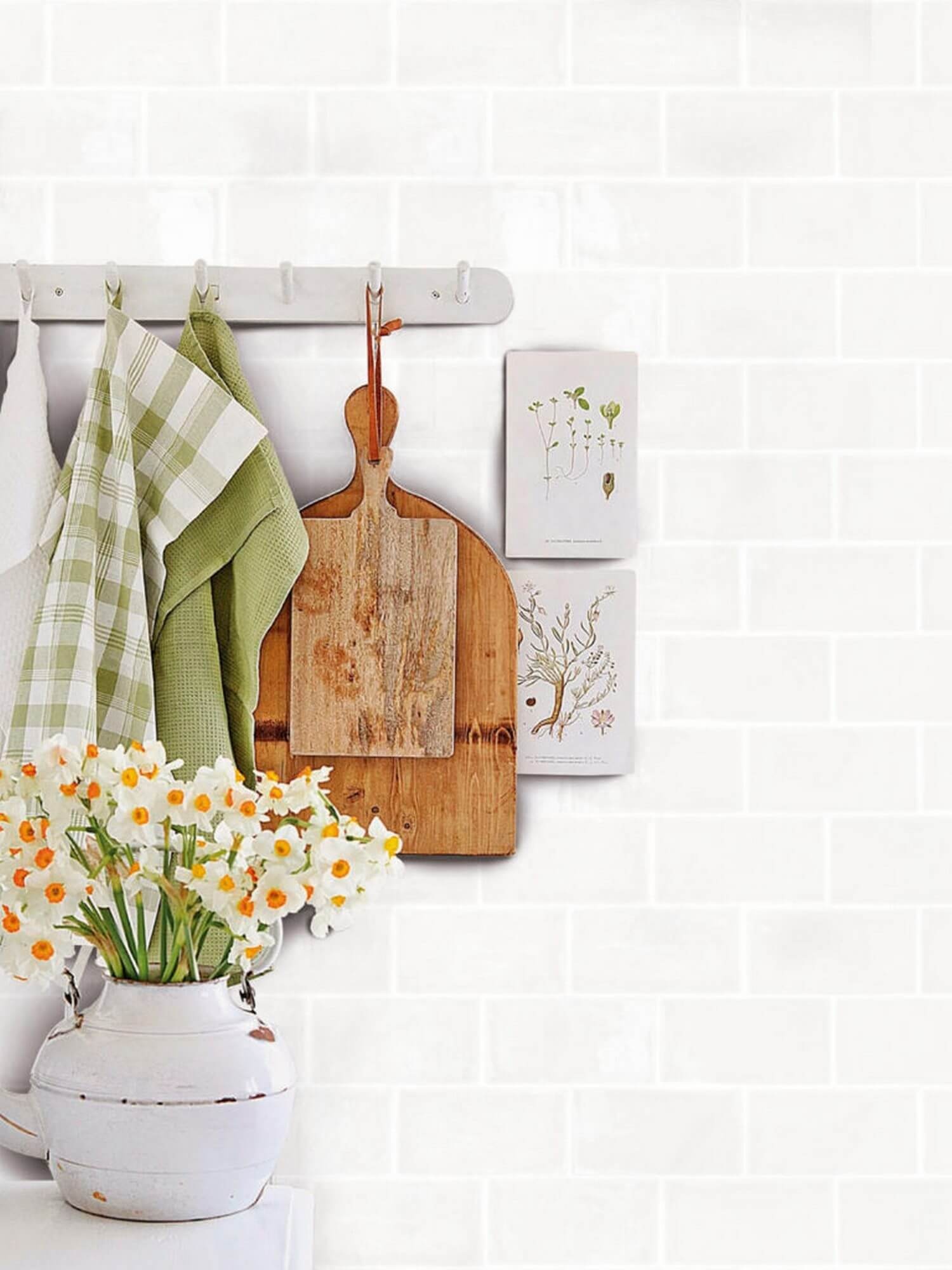 CeraVision Acquarella White Glans Handvorm 7,5x15