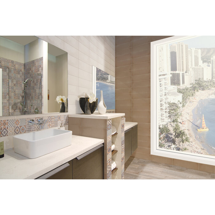 CeraVision Urban Mocha Zijdeglans Handvorm 7,5x30