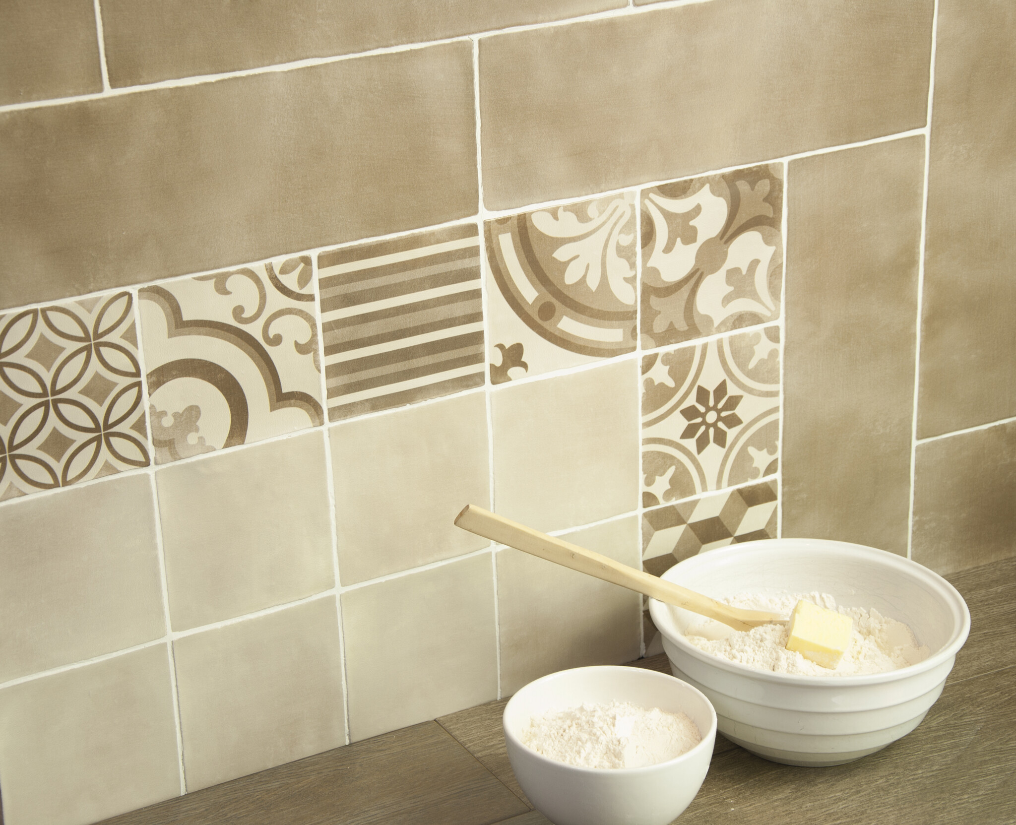 CeraVision Cementum Umber Cementum Creamy Zijdeglans Handvorm 13x39