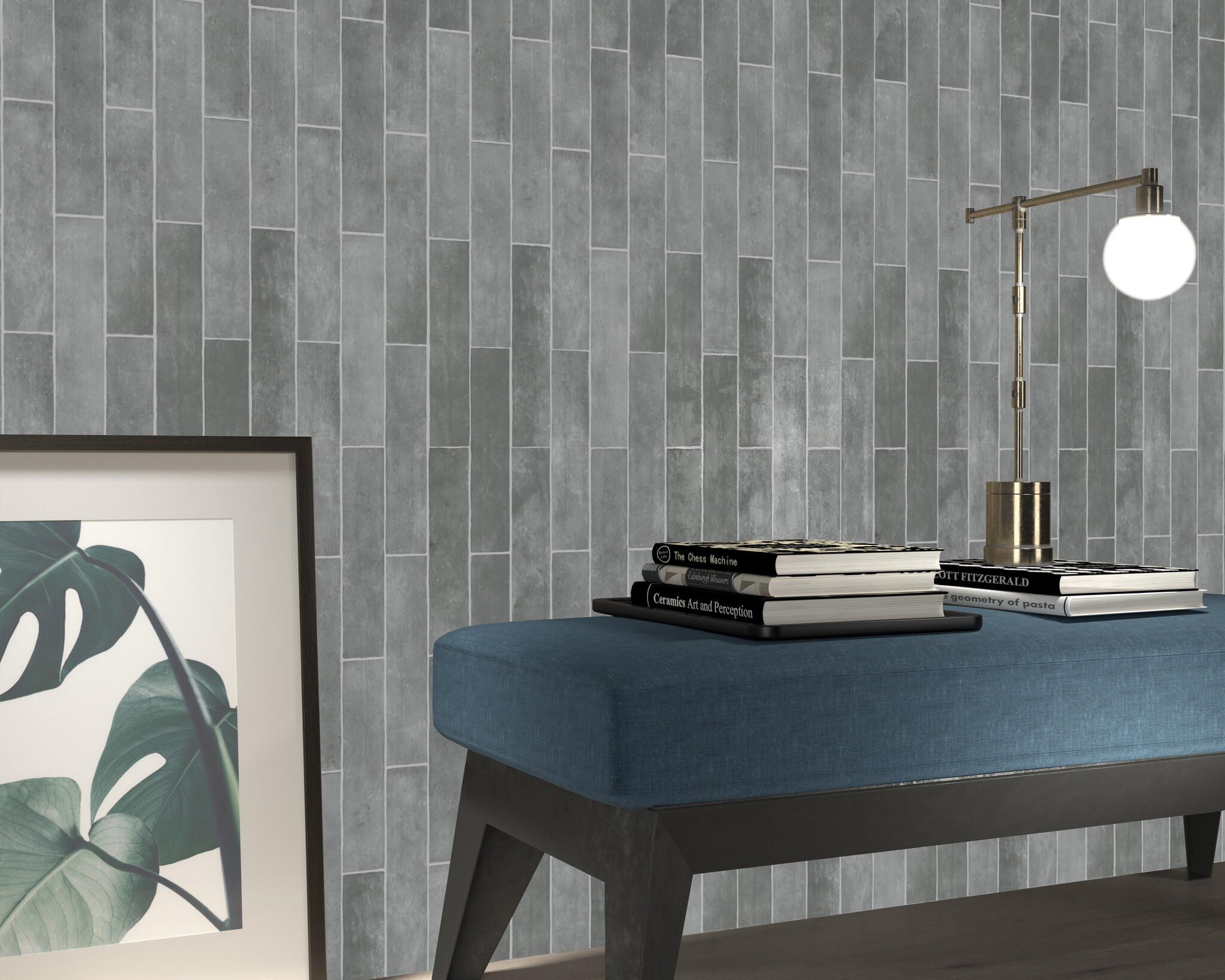 Alpilles Grey Mat Handvorm 5x25