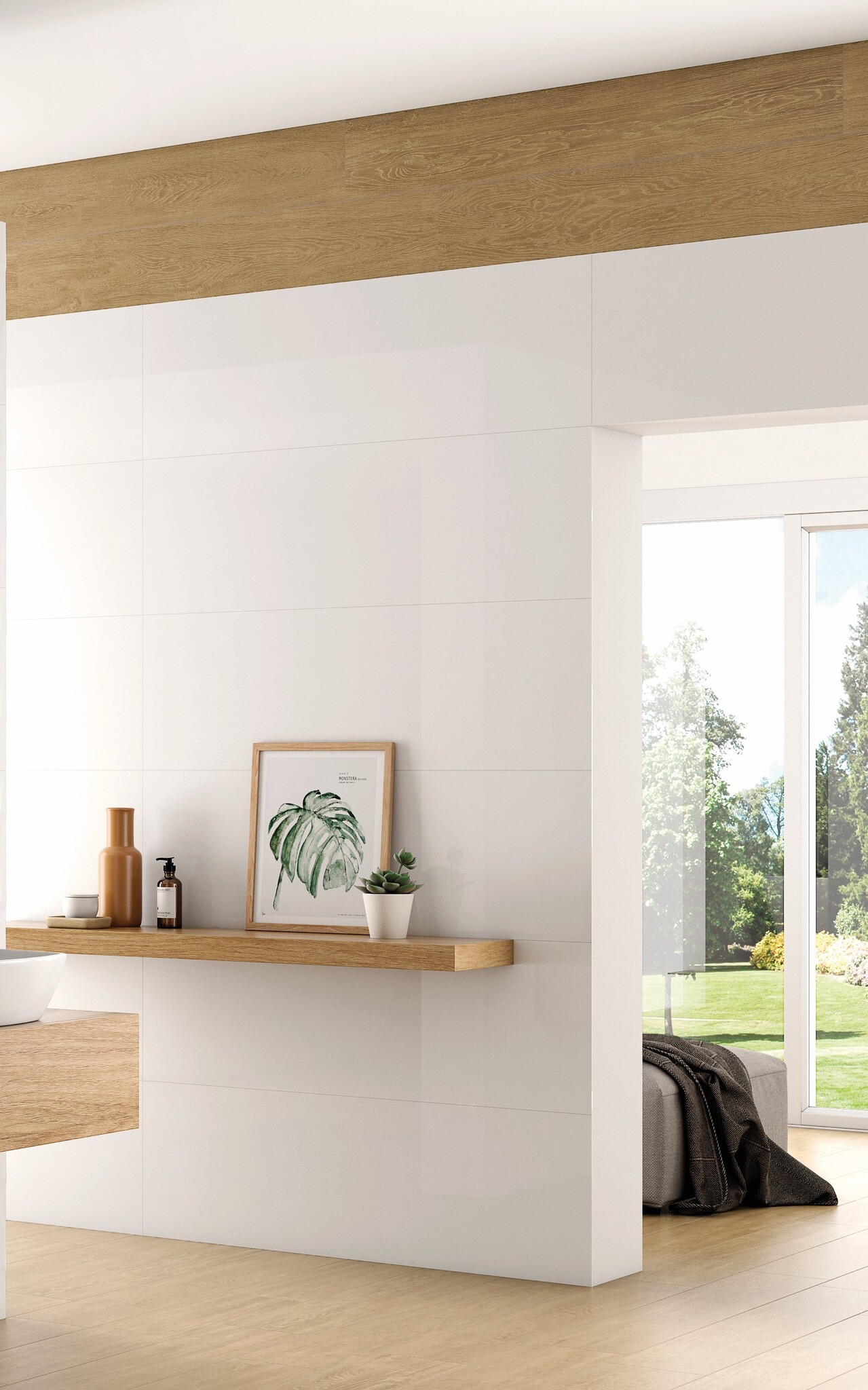 CeraVision Vantage Blanco Glans 40x120 Rett