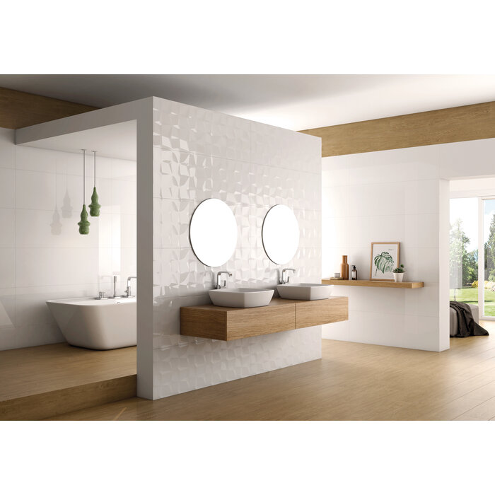 CeraVision Vantage Blanco Glans 40x120 Rett