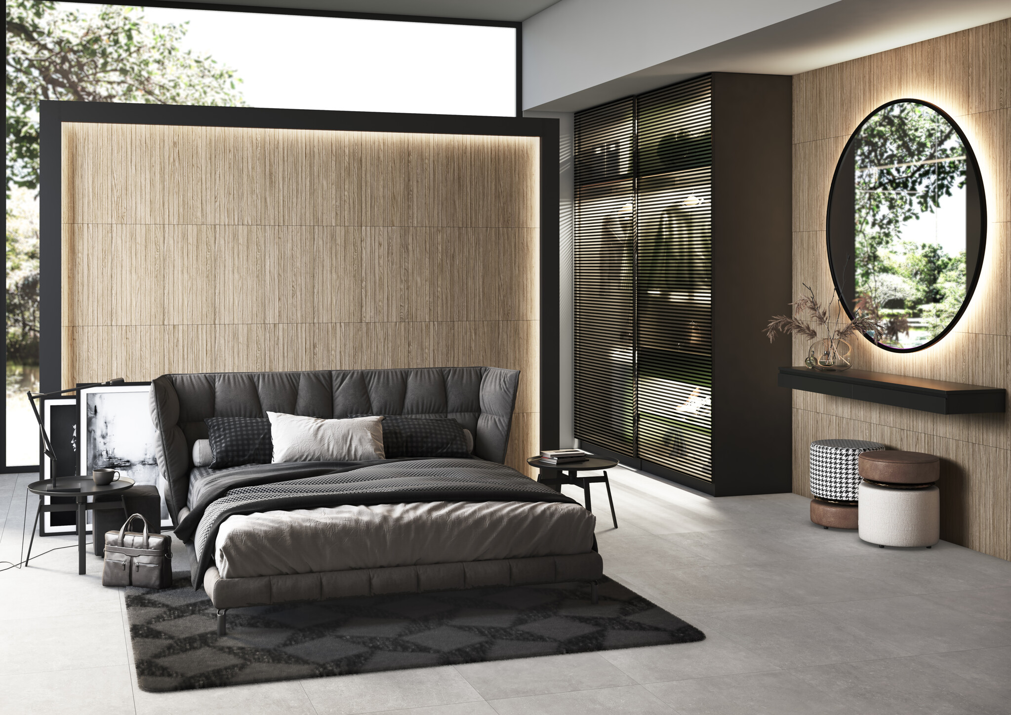 CeraVision Woodstrip Roble Mat 30x60 Rett