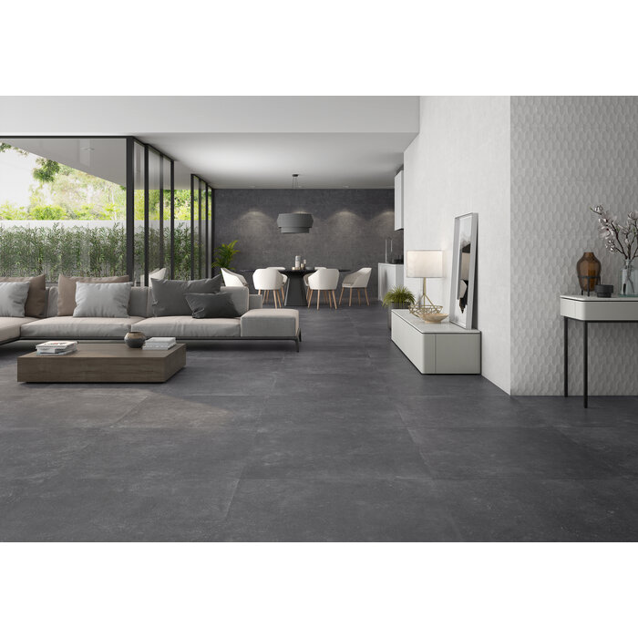 CeraVision B-Stone Ceniza Mat 25x75 Rett