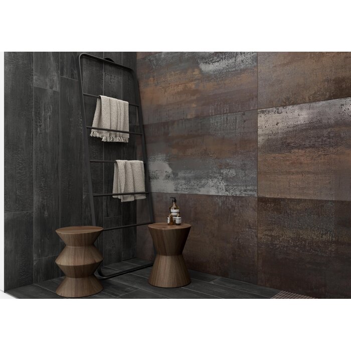 CeraVision Corten A Bronce Mat 60x120 Rett