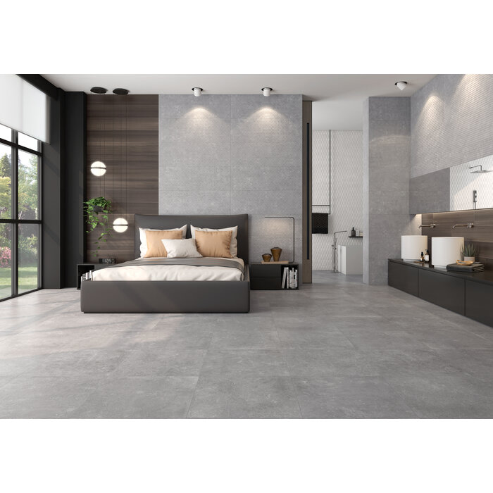 CeraVision B-Stone Gris Mat 60x60 Rett