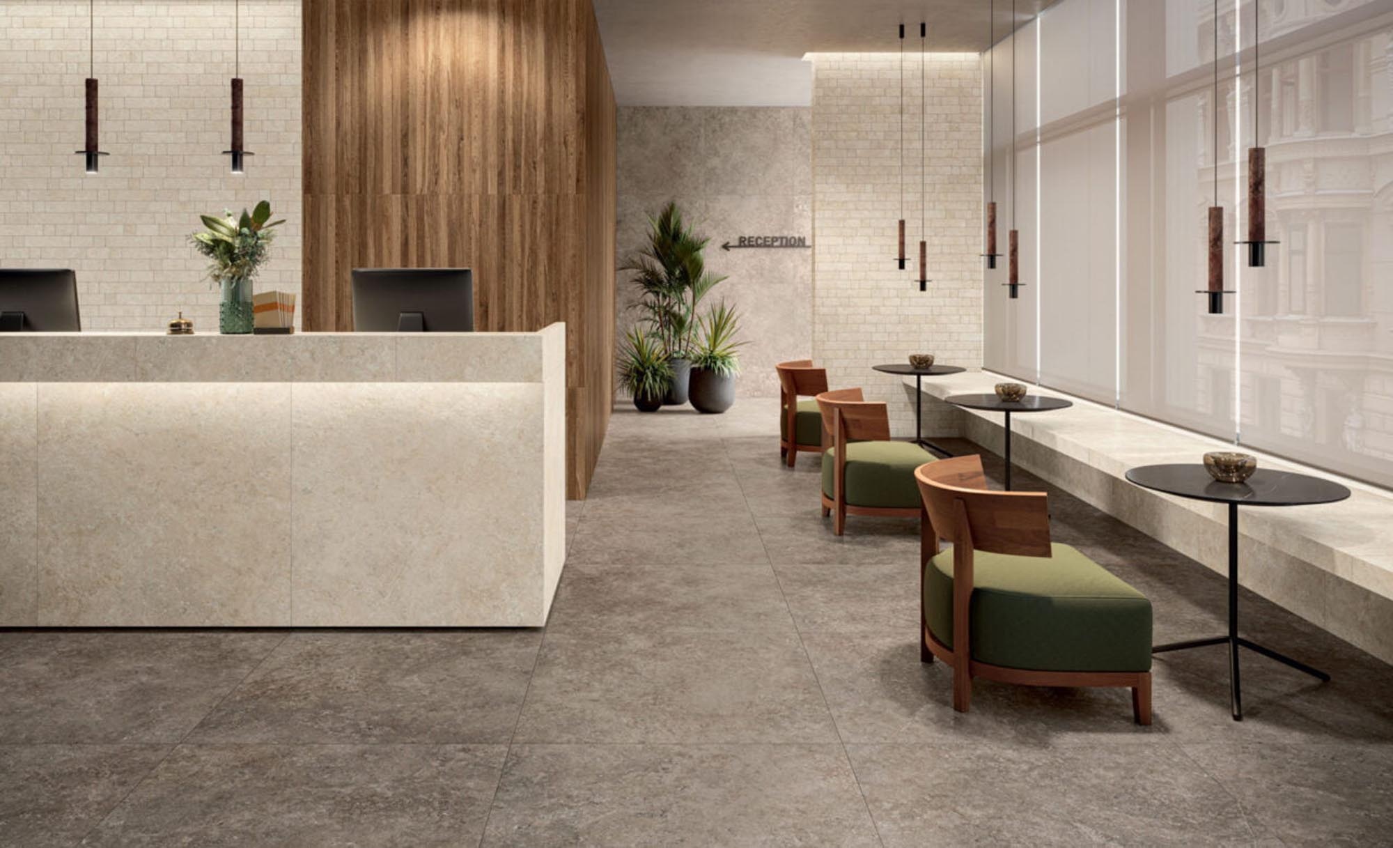 CeraVision Landstone Earth Mat 100x100 Rett