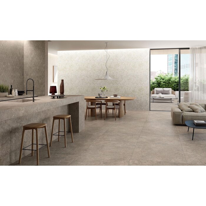 CeraVision Landstone Taupe Mat 100x100 Rett