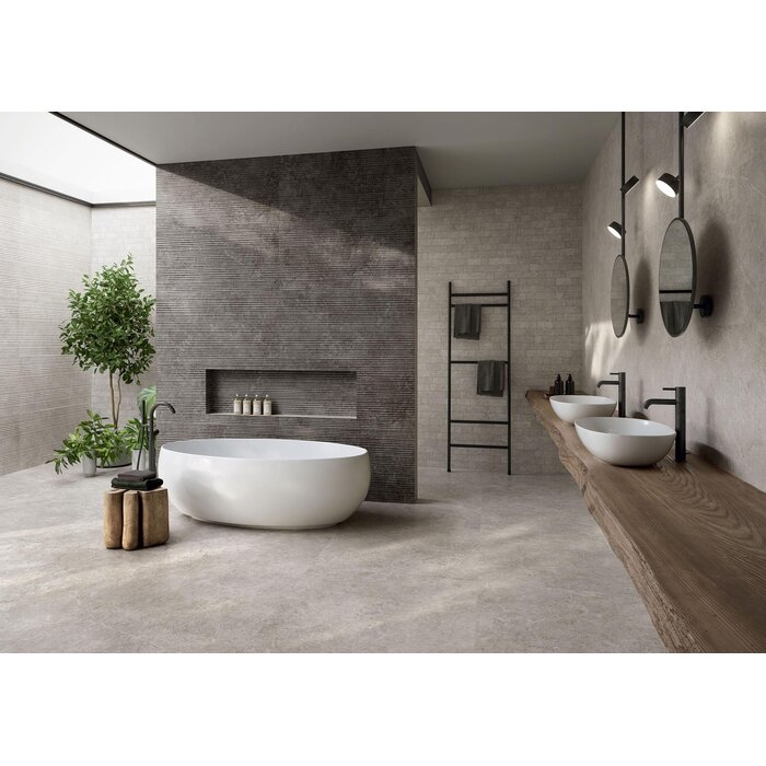 CeraVision Landstone Gravel Mat 100x100 Rett