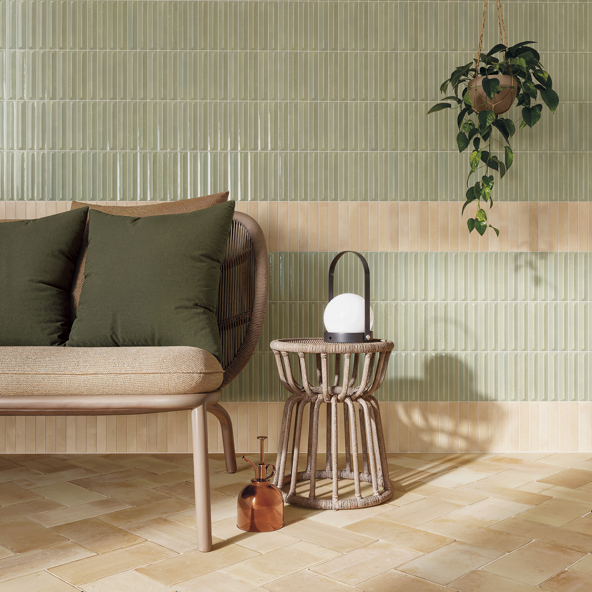 CeraVision Nouvelle Vague Sage Glans Handvorm 3x16