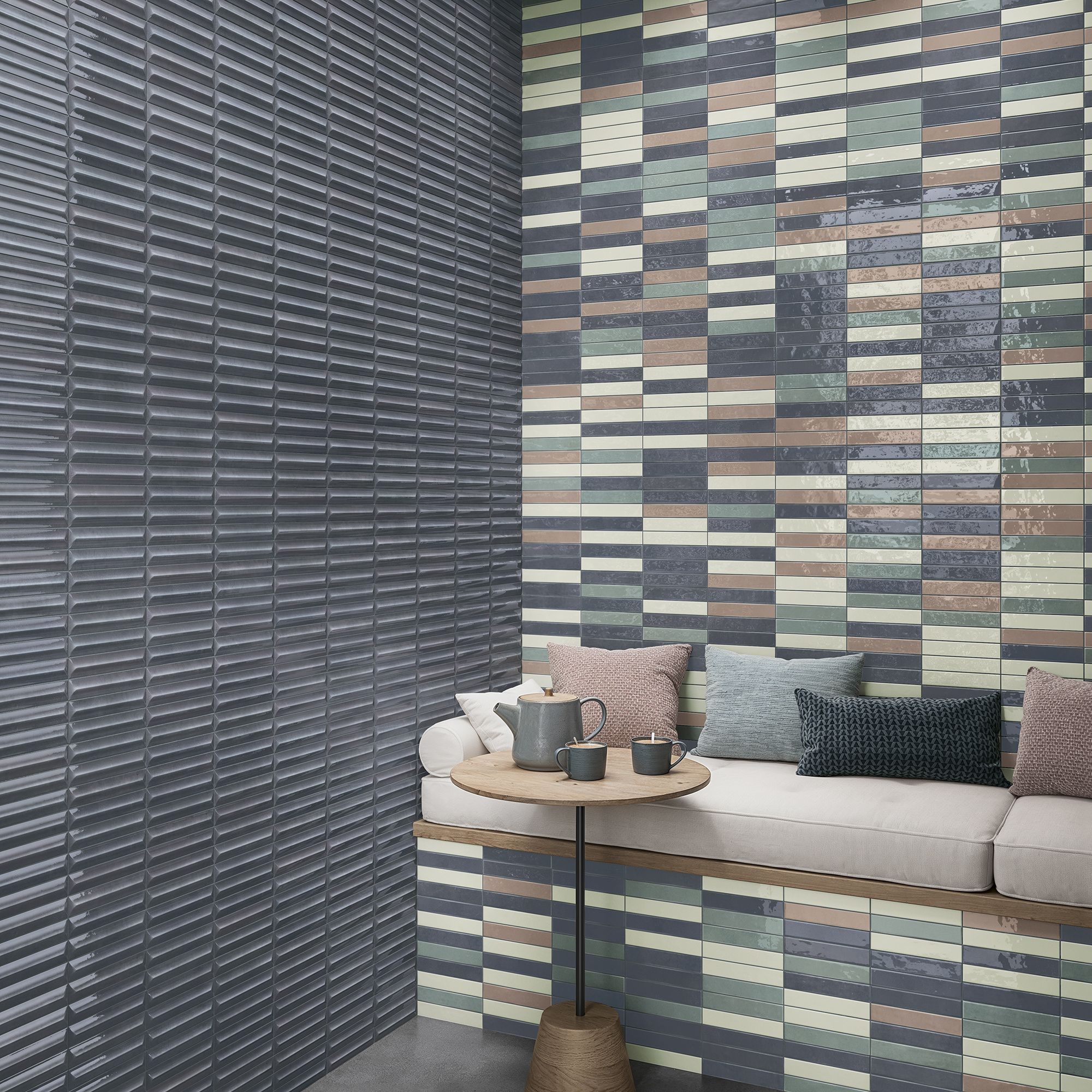 CeraVision Nouvelle Vague Storm Blue Glans Handvorm 3x16