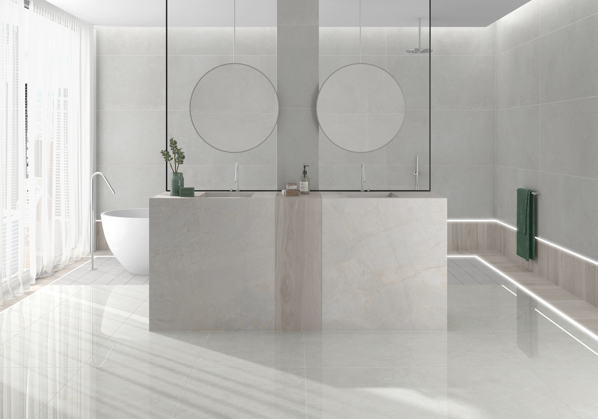 CeraVision Elite White Mat 30x60 Rett