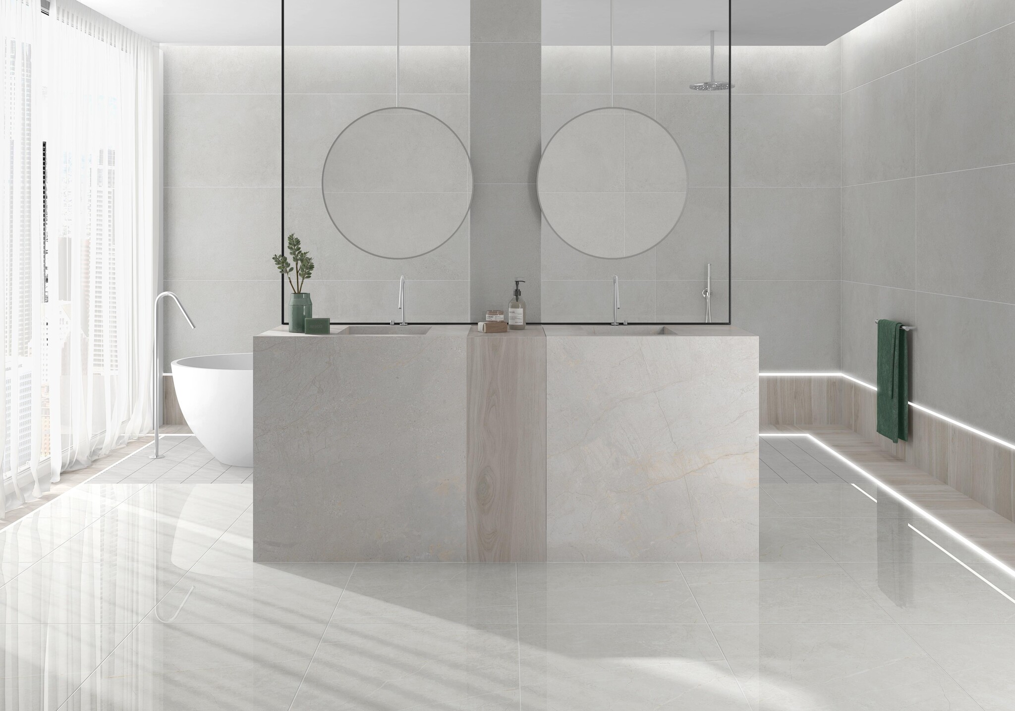 CeraVision Elite White Mat 30x60 Rett