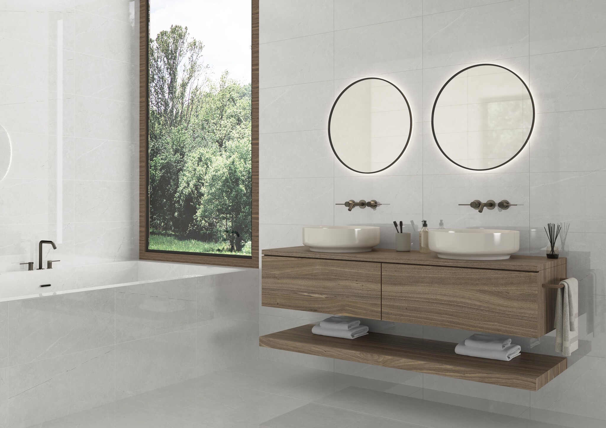 CeraVision Elite White Mat 30x60 Rett