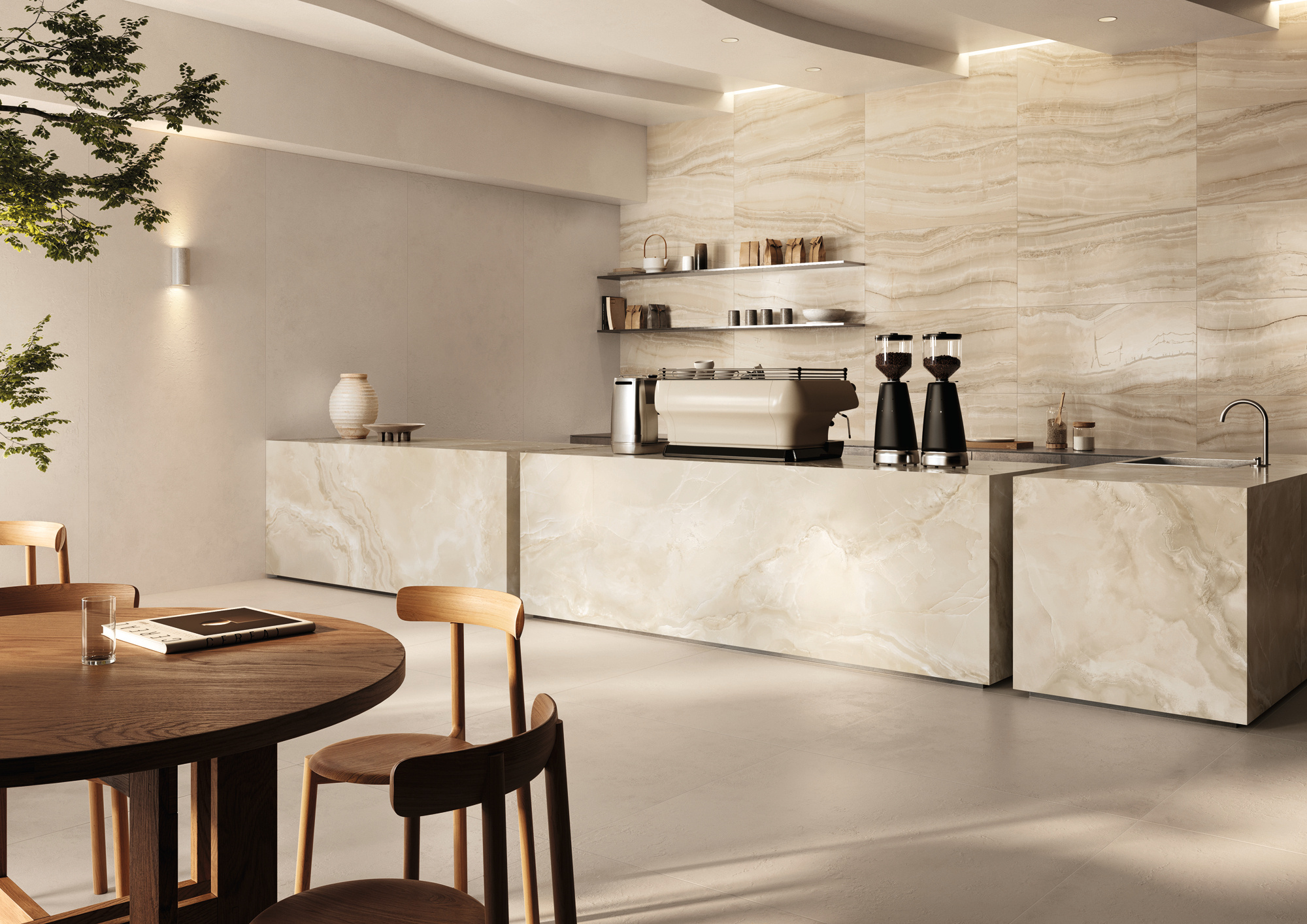 CeraVision Venus Amber Cross Zijdeglans 59,5x119,2 Rett