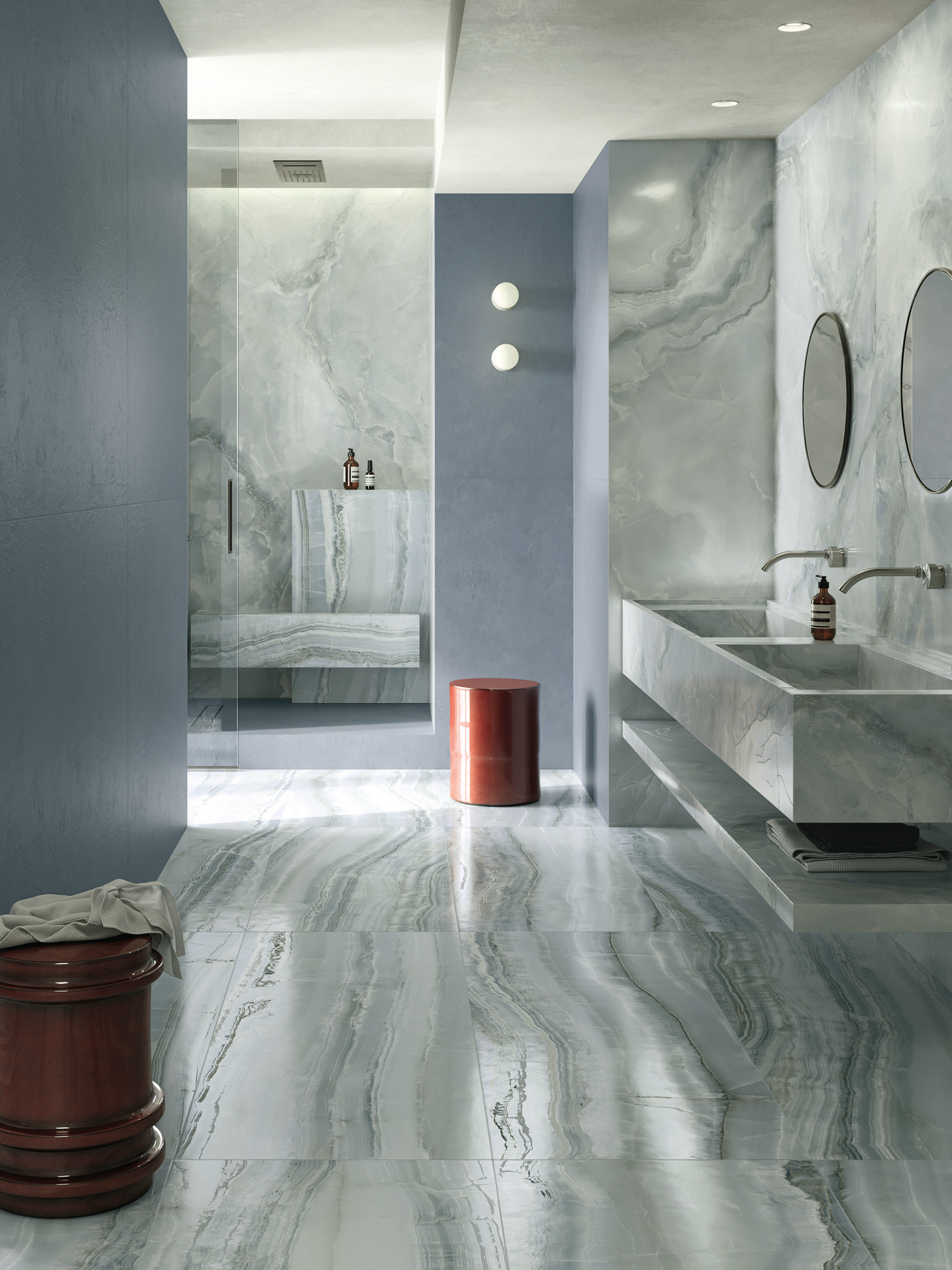 CeraVision Venus Azul Cross Zijdeglans 59,5x119,2 Rett