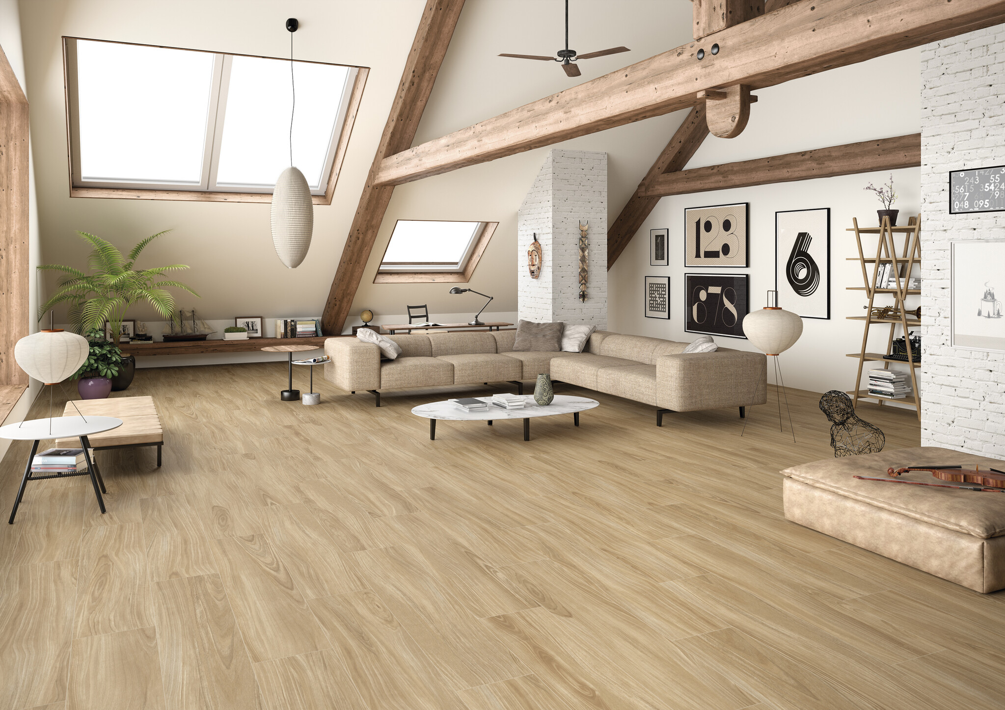 CeraVision Kirova Roble Mat 30x150 Rett