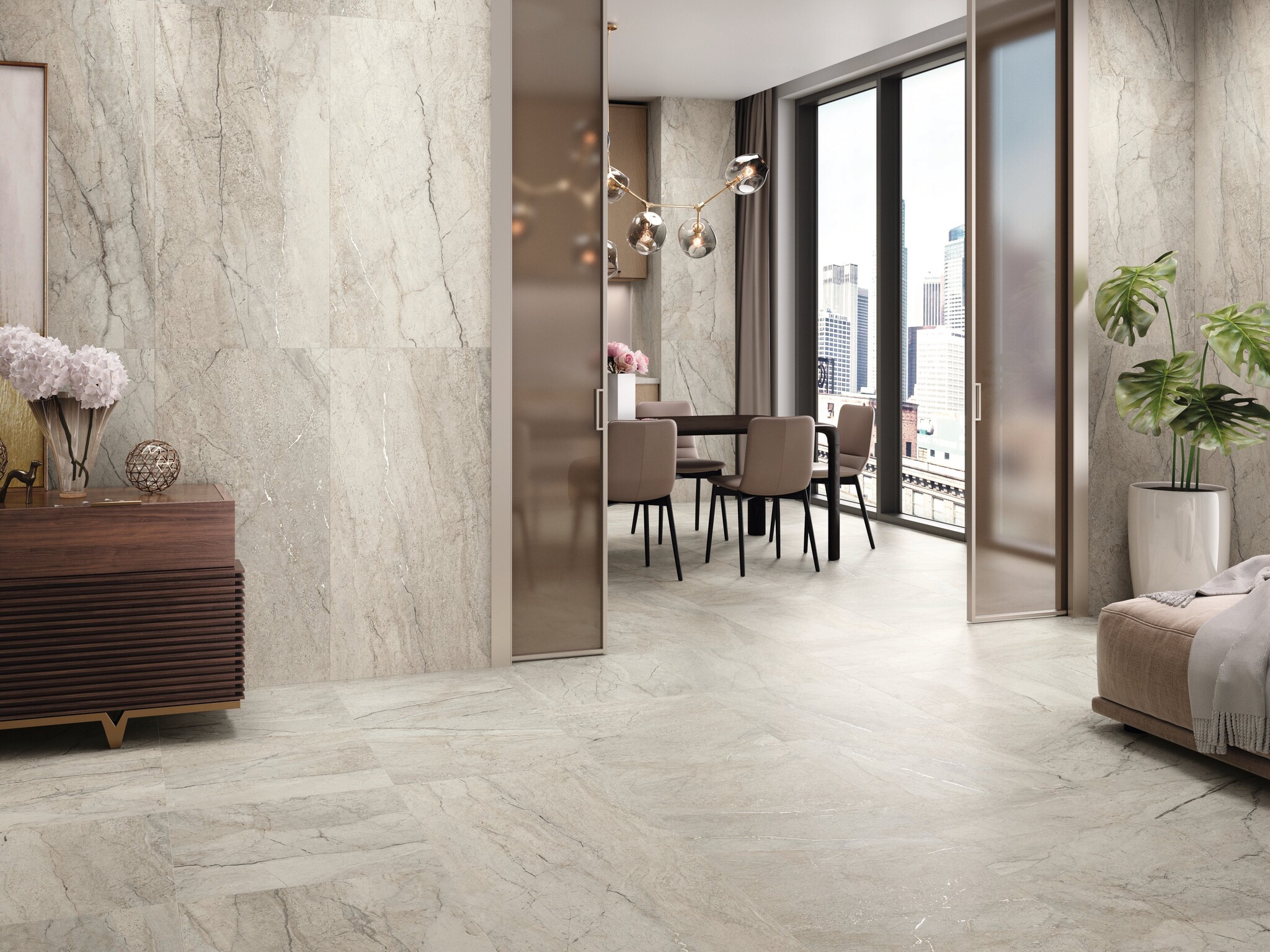 CeraVision Mare Di Sabbia Greige Mat 60x120 Rett