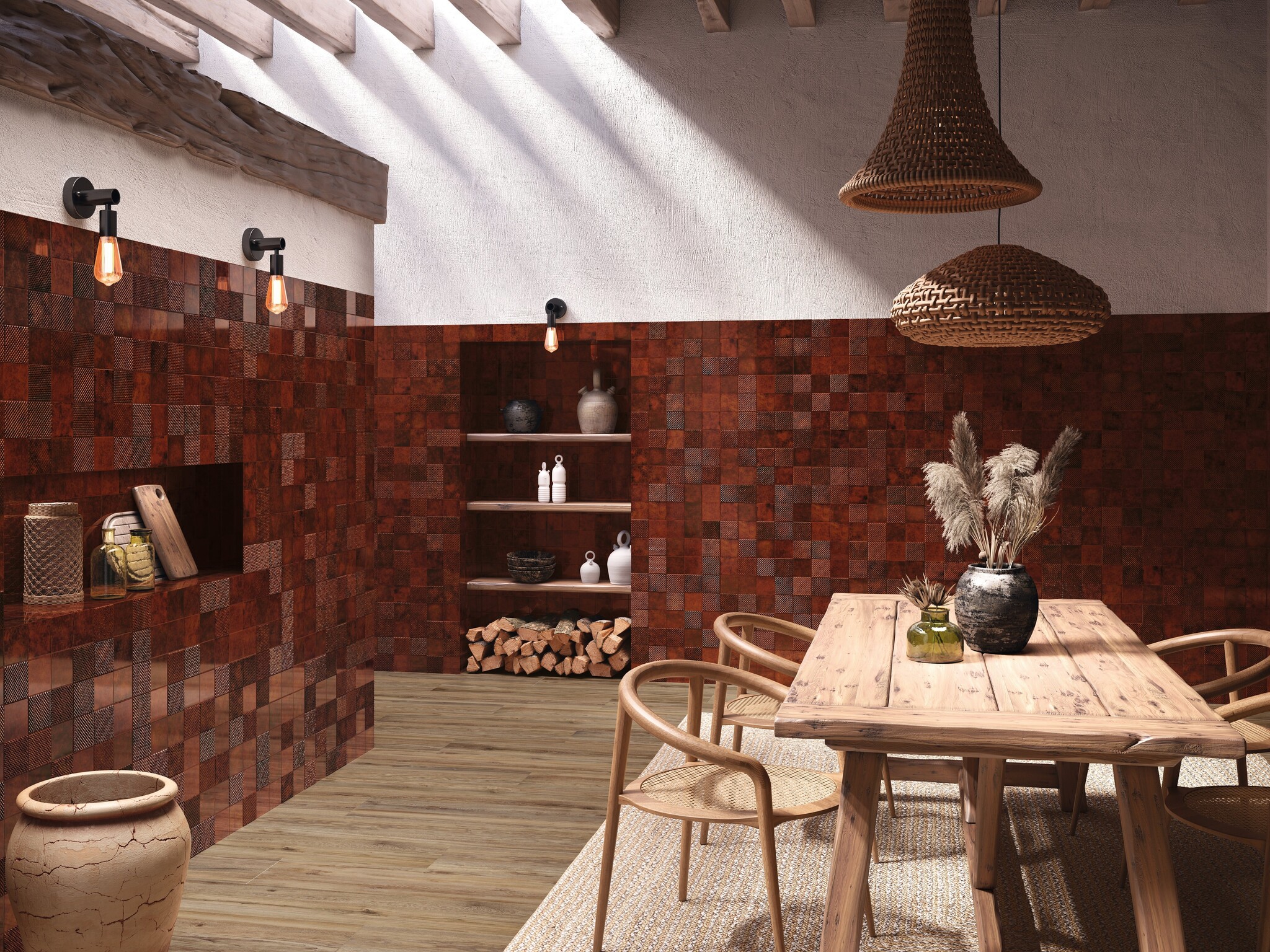 CeraVision Sequoia Walnut Mat 25x150 Rett