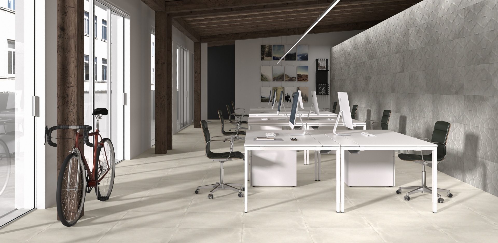 CeraVision Laurent Snow Mat 60x60 Rett