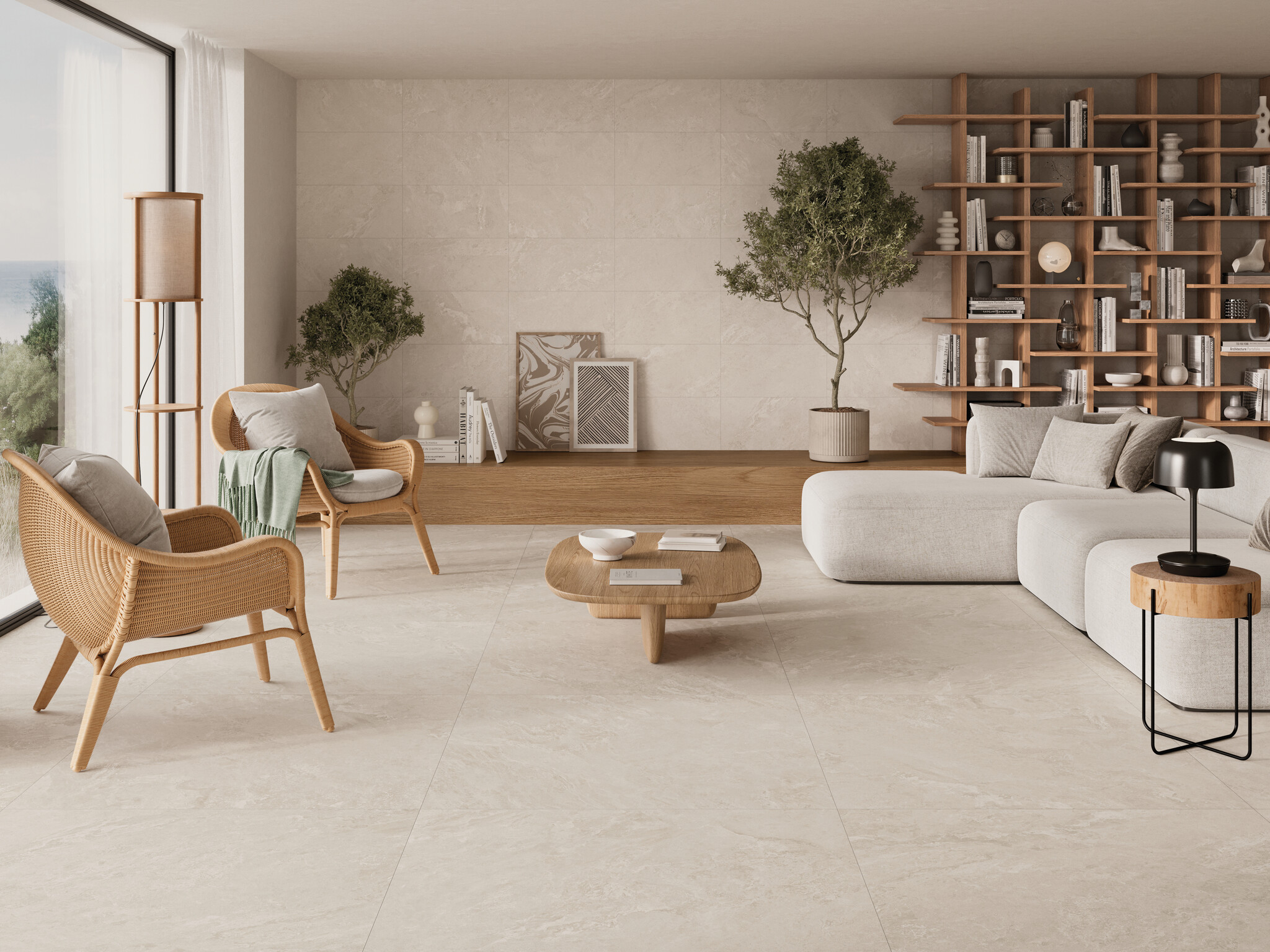 CeraVision Eternity Ivory Mat 60x60 Rett