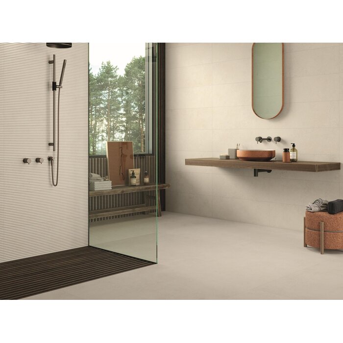 CeraVision Bornem Bone Mat 100x100 Rett