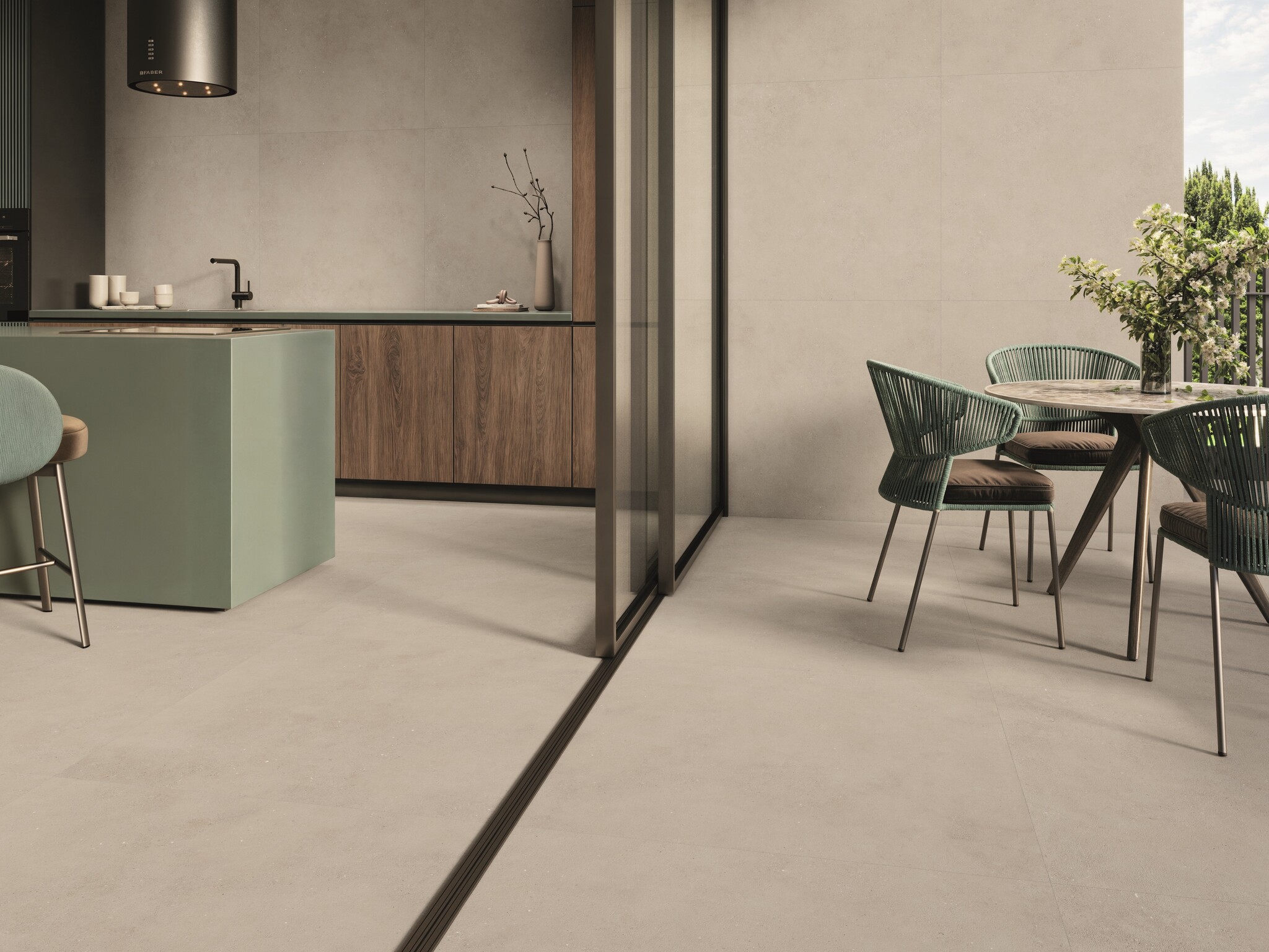 CeraVision Bornem Nature Mat 100x100 Rett