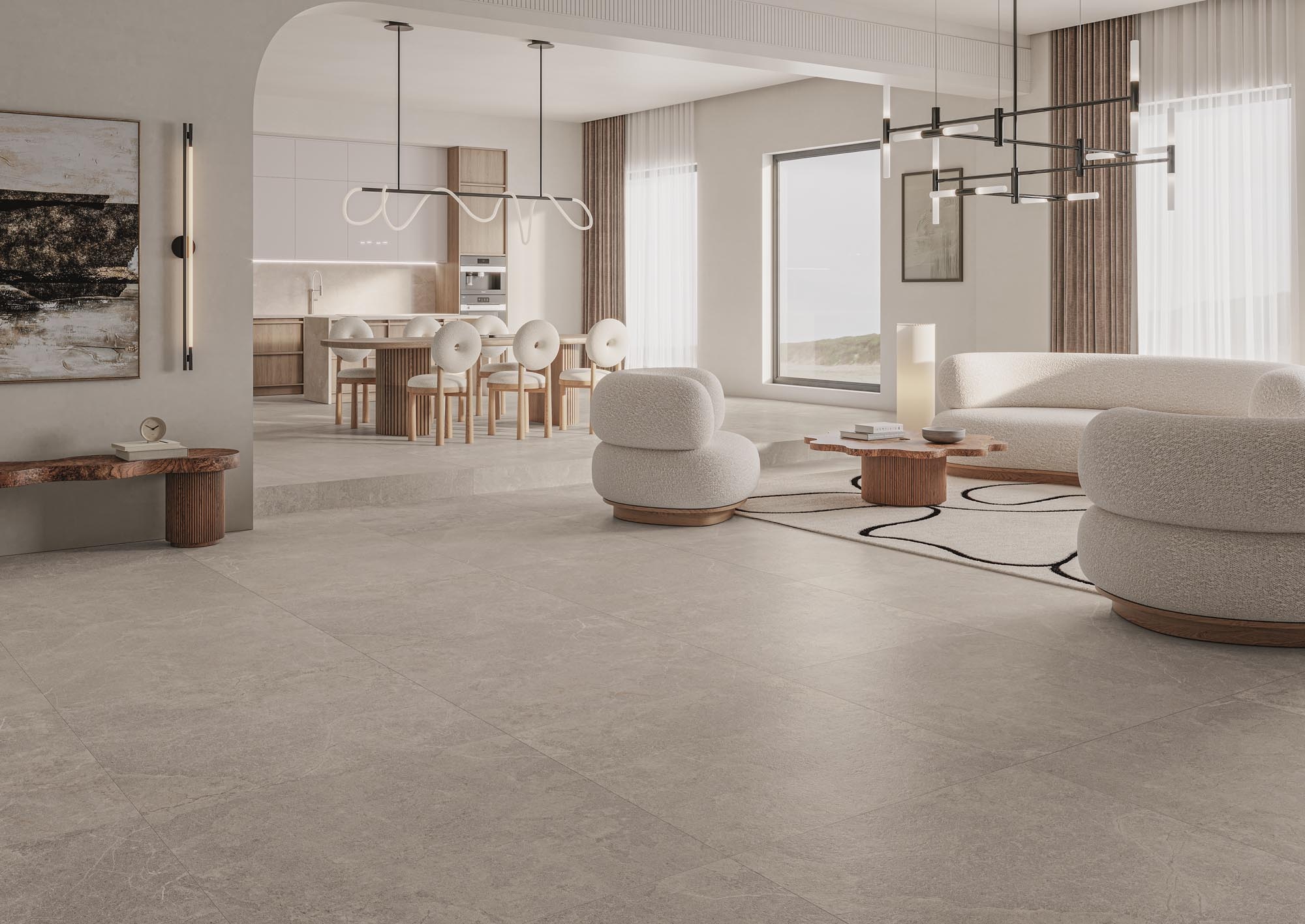 CeraVision Natural Stone Pearl Mat 100x100 Rett