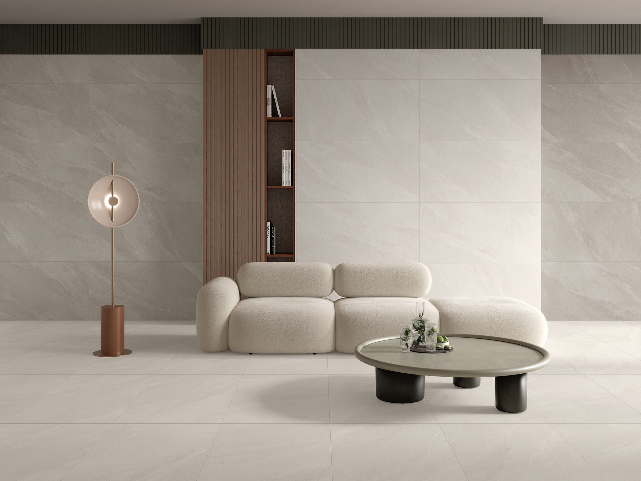 CeraVision Ardesia Avorio Mat 60x60 Rett