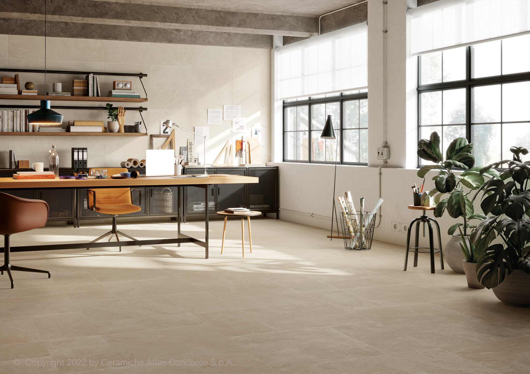 CeraVision Impact Clay Mat 60x60 Rett