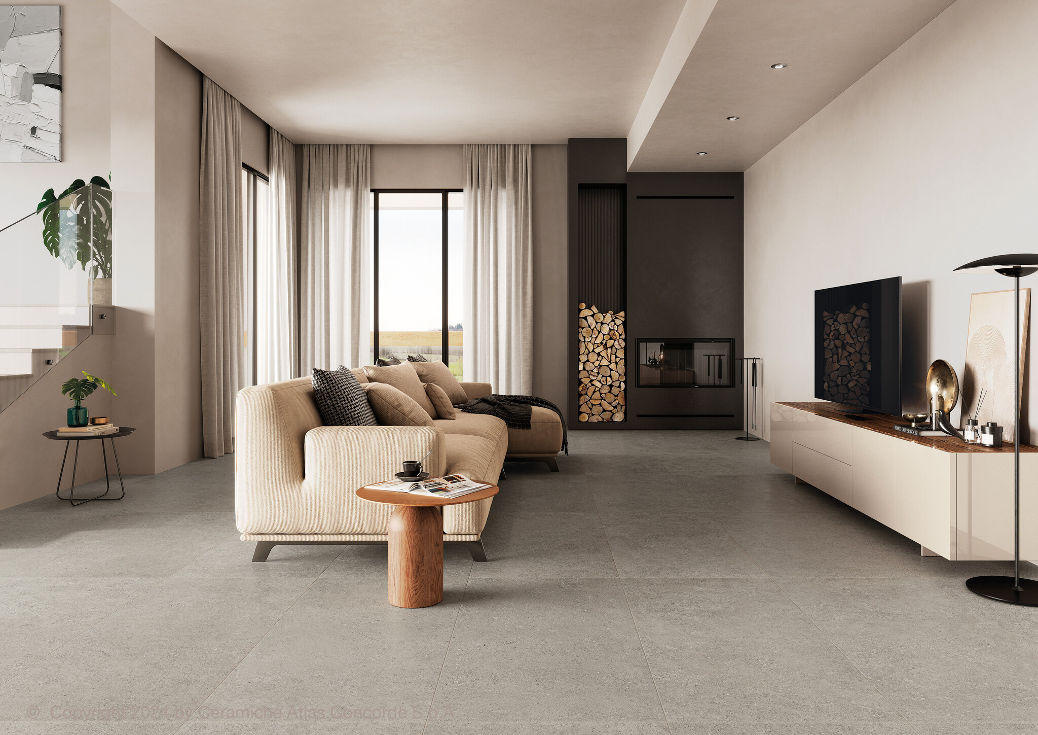 CeraVision Yacht Gray Mat 60x60 Rett