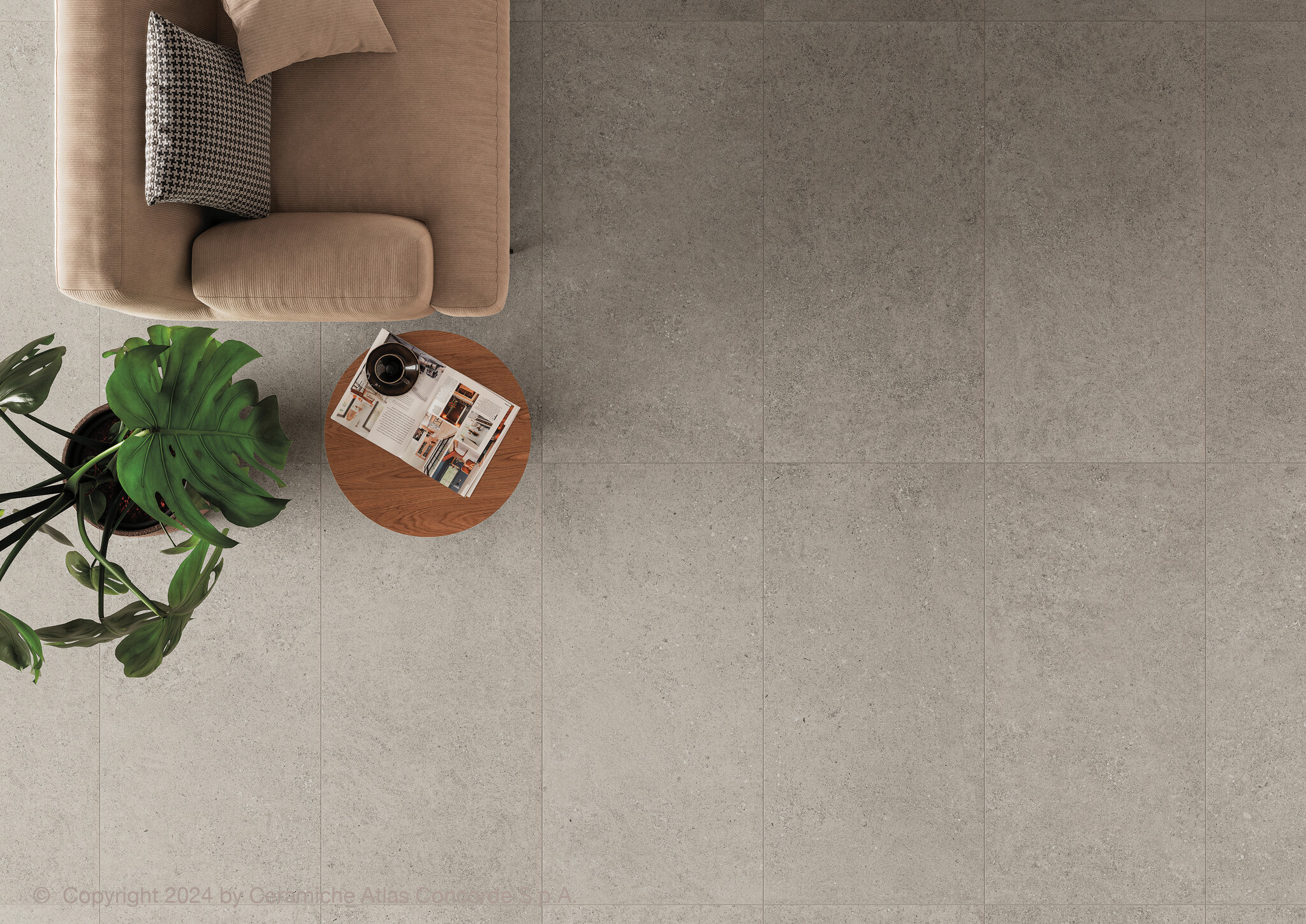 CeraVision Yacht Gray Mat 60x60 Rett
