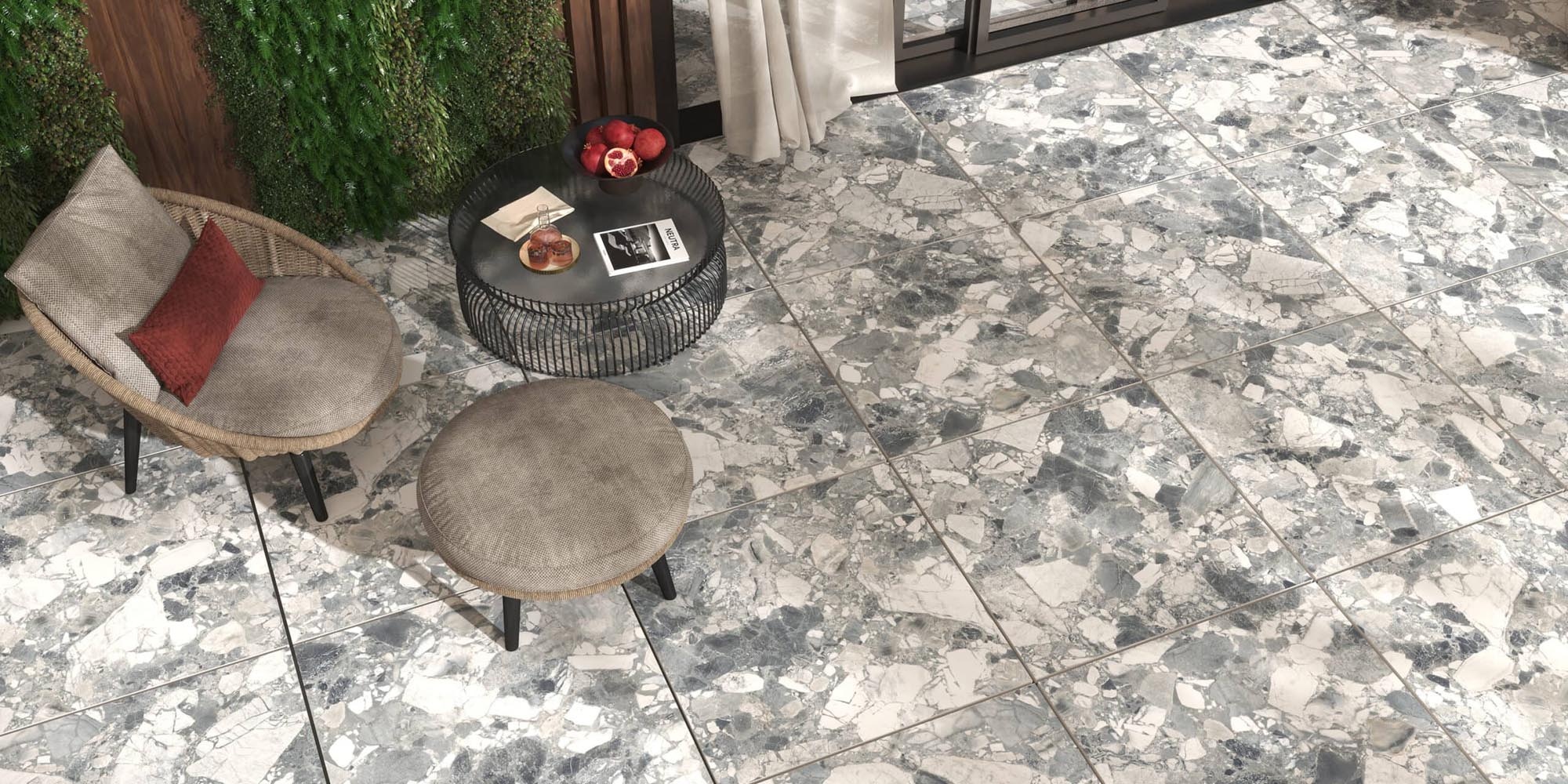 CeraVision Glam Project Copico Grey 60x120 Rett