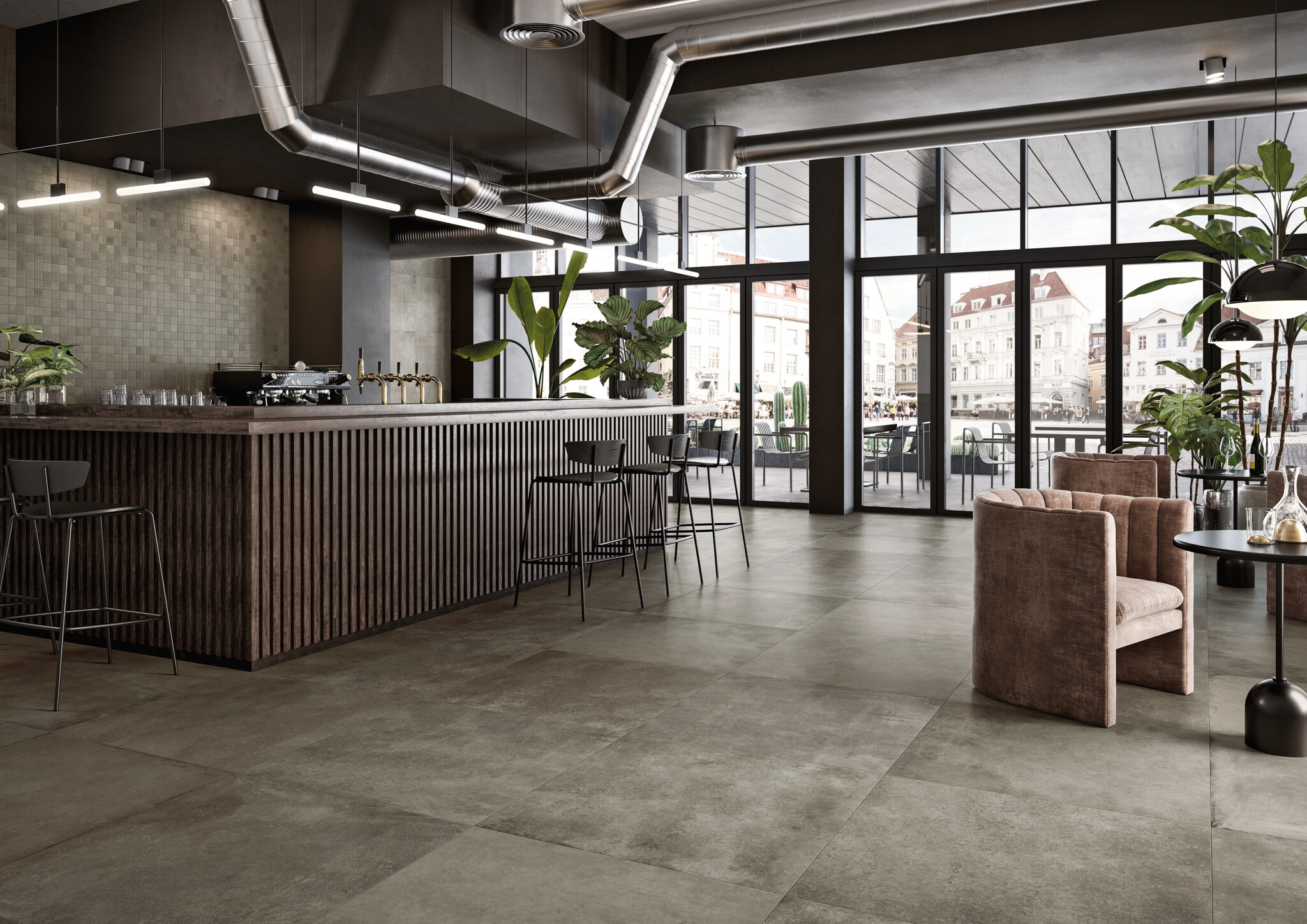 Casalgrande Padana Manhattan Queens Mat 90x90 Rett