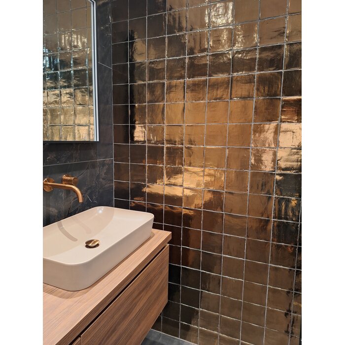 CeraVision Crafted Gold Zijdeglans Handvorm 13x13