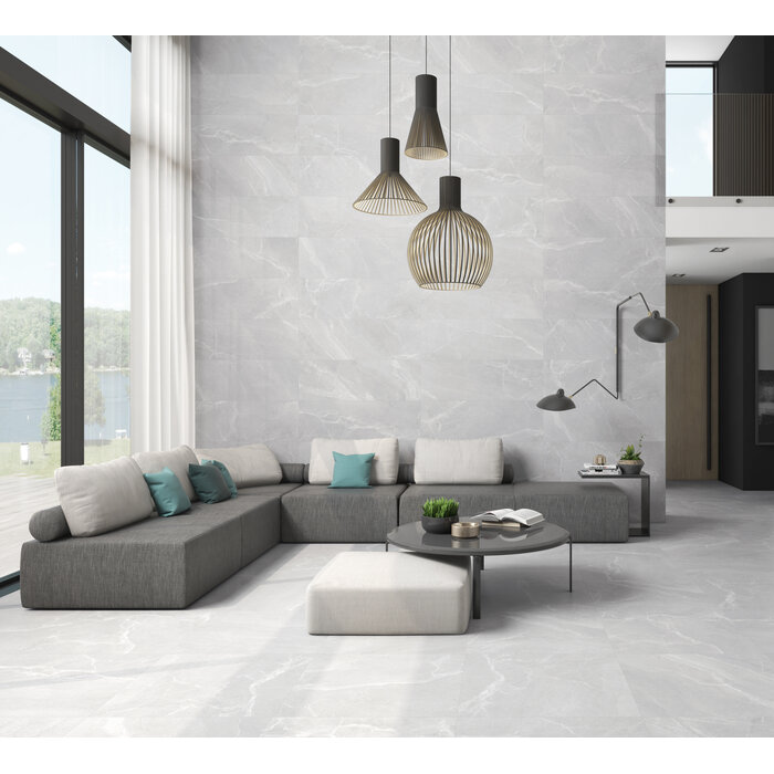 CeraVision Byblos Gris Mat 90x90 Rett