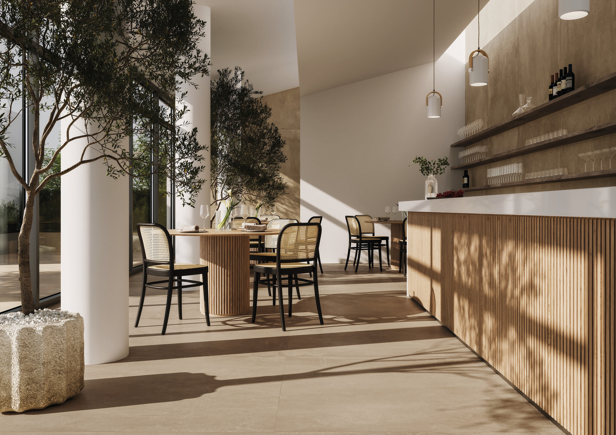 Imola Ceramica Azuma UP AZMA UP 60NO RM Mat 60x60 Rett