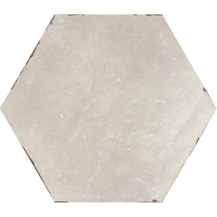 CeraVision Capri Tiberio Taupe Zijdeglans Hexagon 14x16