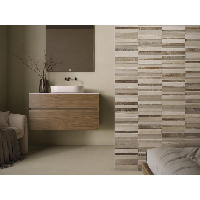 CeraVision Origin Cream Mat 40x120 Rett