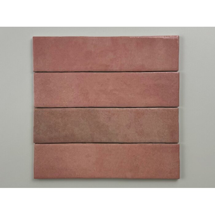 CeraVision 0,50m2 Vita Roze Glans 6x24,6