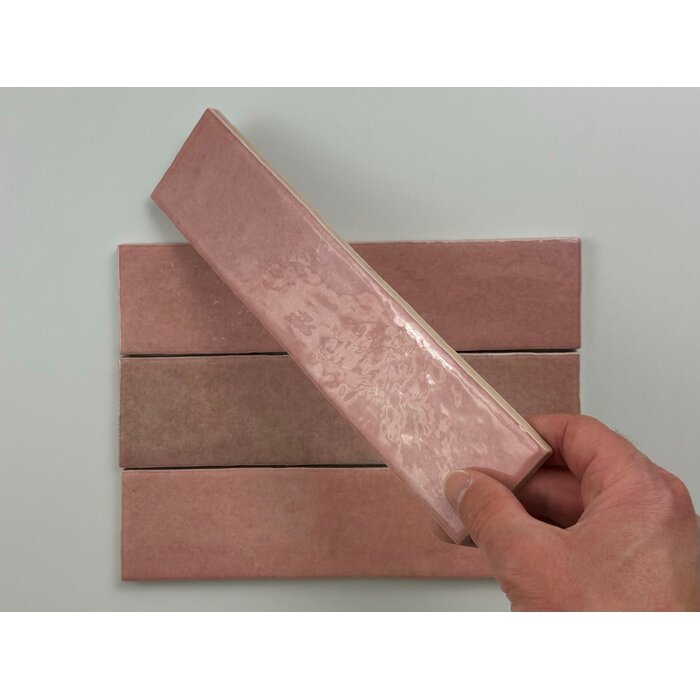 CeraVision 0,50m2 Vita Roze Glans 6x24,6